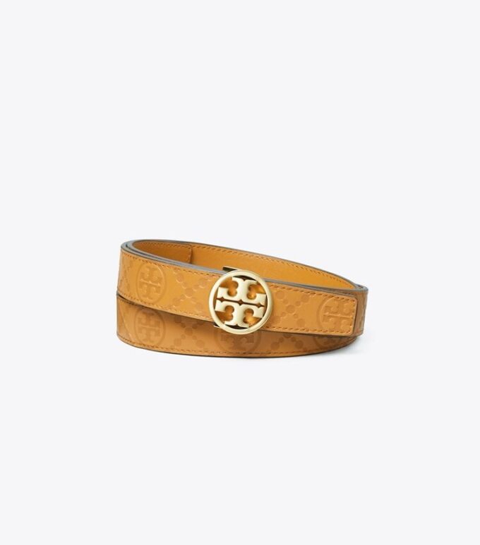 1″ Miller T Monogram läderbälte