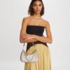 151 Mercer Metallic Small Crescent Bag