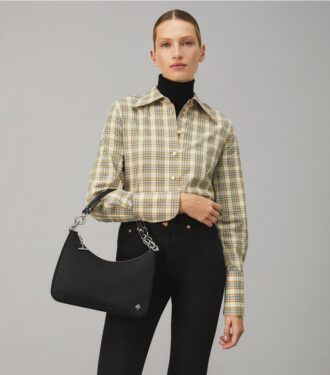 151 Mercer Nylon Crescent Bag