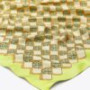 3D-rutig logotyp, dubbelsidig, överdimensionerad fyrkantig silkescarf 3D-rutig logotyp, dubbelsidig, överdimensionerad fyrkantig silkescarf