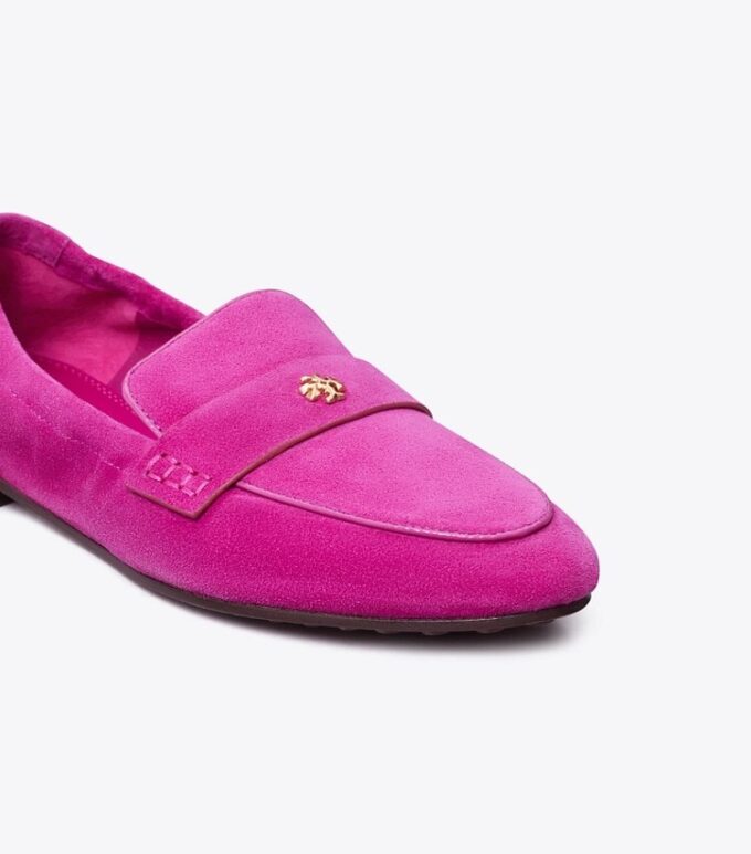 Ballettloafers i mocka Ballettloafers i mocka