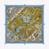 Balloons In The Sky Silk Square Scarf Balloons In The Sky Silk Square Scarf