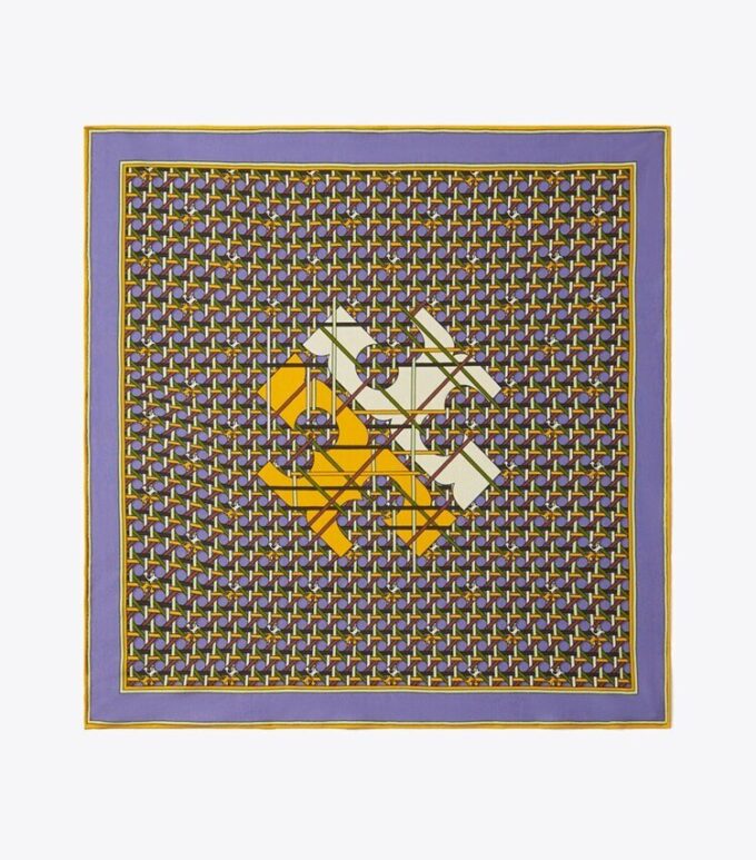 Basket-Weave Logo Jersey Neckerchief Basket-Weave Logo Jersey Neckerchief