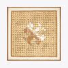 Basket-Weave Logo Oversized Square Scarf Basket-Weave Logo Oversized Square Scarf