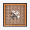 Basket-Weave Logo Silk Neckerchief Basket-Weave Logo Silk Neckerchief