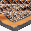 Basket-Weave Logo Silk Neckerchief Basket-Weave Logo Silk Neckerchief