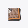Basket-Weave Logo Silk Neckerchief Basket-Weave Logo Silk Neckerchief