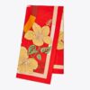 Blommig kompass silkesscarf Blommig kompass silkesscarf