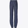 Bomullsjeans med dragkedja vid ankeln Bomullsjeans med dragkedja vid ankeln