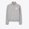 Broderad sweatshirt i fransk frotté Broderad sweatshirt i fransk frotté