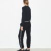 Broderade sweatpants i frotté Broderade sweatpants i frotté