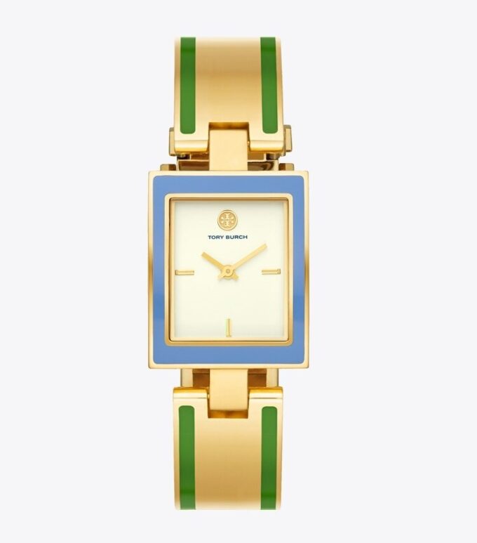 Buddy Bangle Watch, guldfärgat/flerfärgat rostfritt stål, 26 x 32 mm Buddy Bangle Watch, guldfärgat/flerfärgat rostfritt stål, 26 x 32 mm