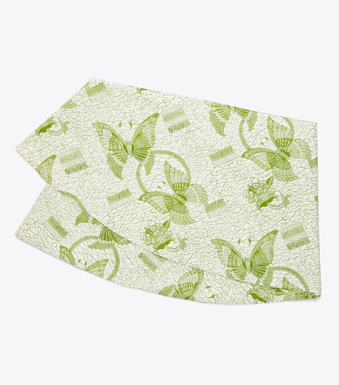 Butterfly Batik rund duk, 120 tum Butterfly Batik rund duk, 120 tum