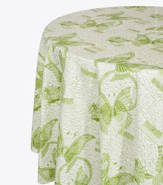 Butterfly Batik rund duk, 120 tum