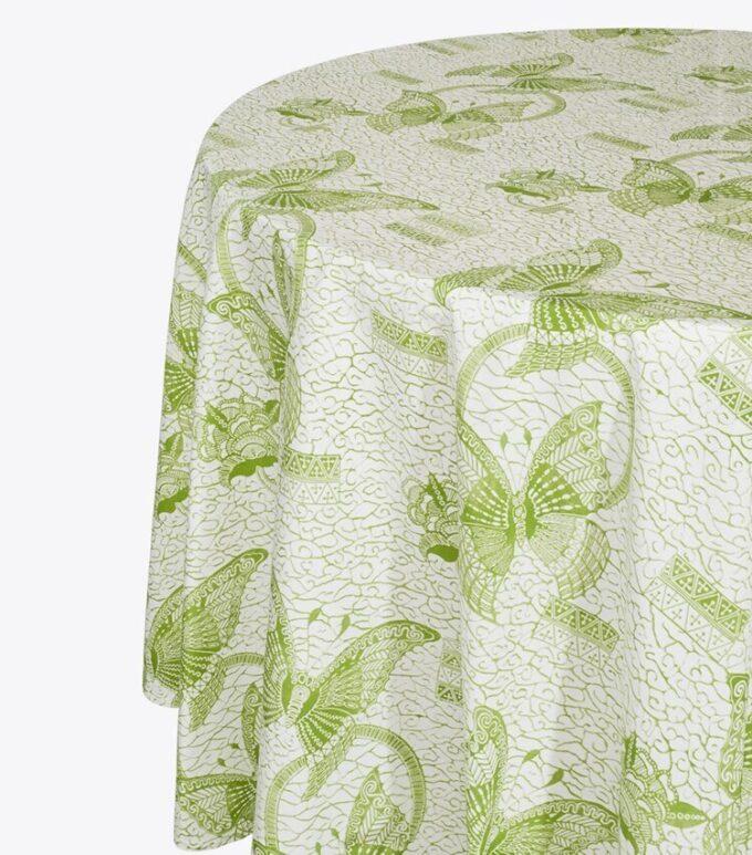 Butterfly Batik rund duk, 120 tum Butterfly Batik rund duk, 120 tum
