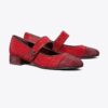 Cap-Toe Mary Jane Pavé Heeled Ballet Cap-Toe Mary Jane Pavé Heeled Ballet