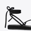 Capri-sandaler med ankelrem Capri-sandaler med ankelrem