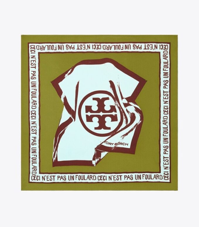 Ceci N’Est Pas Un Foulard Silkeshalsduk Ceci N’Est Pas Un Foulard Silkeshalsduk
