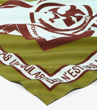 Ceci N’Est Pas Un Foulard Silkeshalsduk