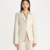 Cinched Twill Blazer Cinched Twill Blazer