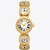 Clock Watch, guldfärgat rostfritt stål Clock Watch, guldfärgat rostfritt stål