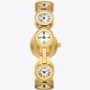 Clock Watch, guldfärgat rostfritt stål Clock Watch, guldfärgat rostfritt stål