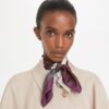 Colorblock Logo Silk Neckerchief Colorblock Logo Silk Neckerchief