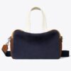 Colorblock Suede Satchel Colorblock Suede Satchel