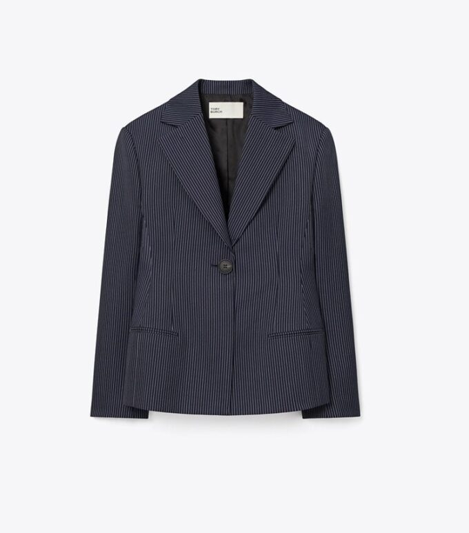 Crepe-blazer
