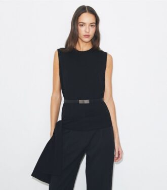 Crepe Wrap Top