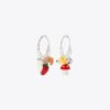 Curiosity Charm Hoop Earrings Curiosity Charm Hoop Earrings