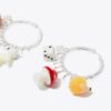 Curiosity Charm Hoop Earrings Curiosity Charm Hoop Earrings