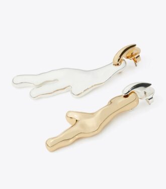 Curiosity Coral Drop Earring