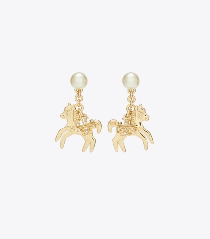 Curiosity Horse Charm Örhängen Curiosity Horse Charm Örhängen