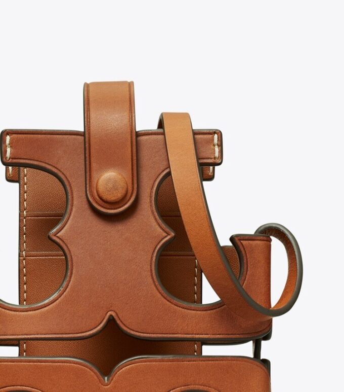 Cutout Logo Phone Crossbody