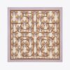 Deco Crane Geo Logo Silk Neckerchief