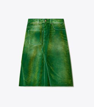 Dekonstruerad denimkjol