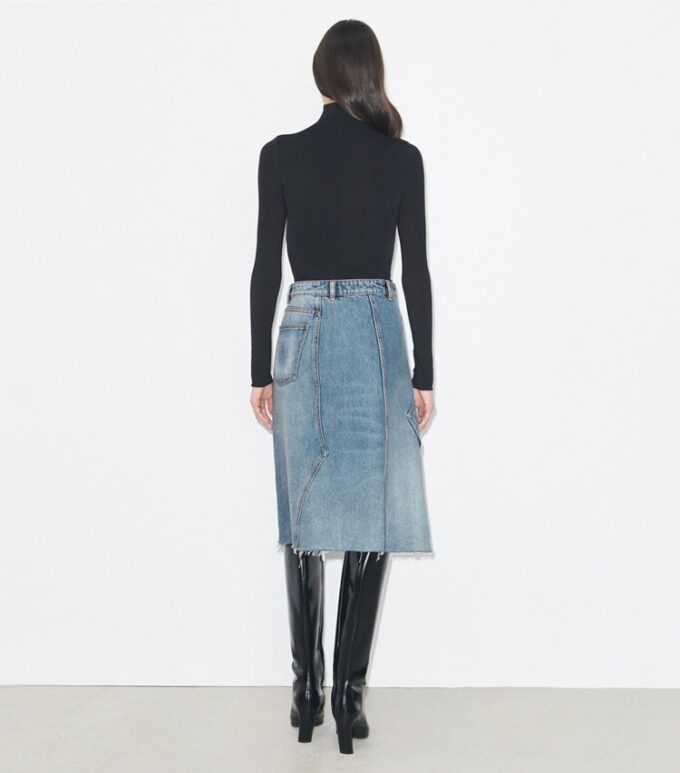 Dekonstruerad denimkjol Dekonstruerad denimkjol
