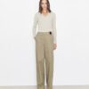 Distressed Cotton Pant