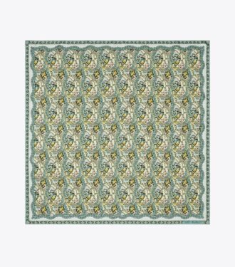 Drömlik paisley-silkescarf