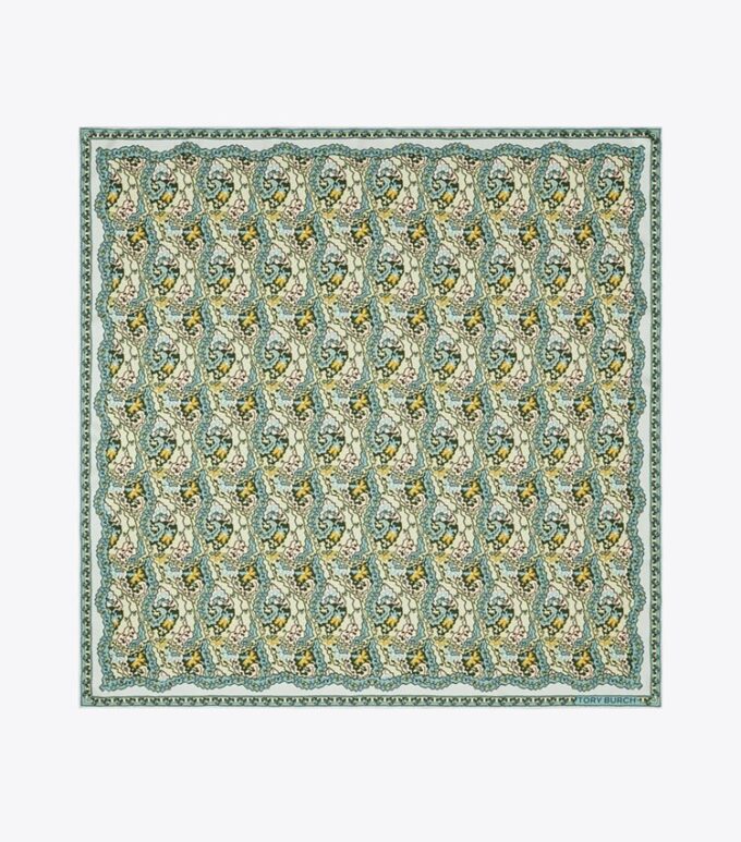 Drömlik paisley-silkescarf