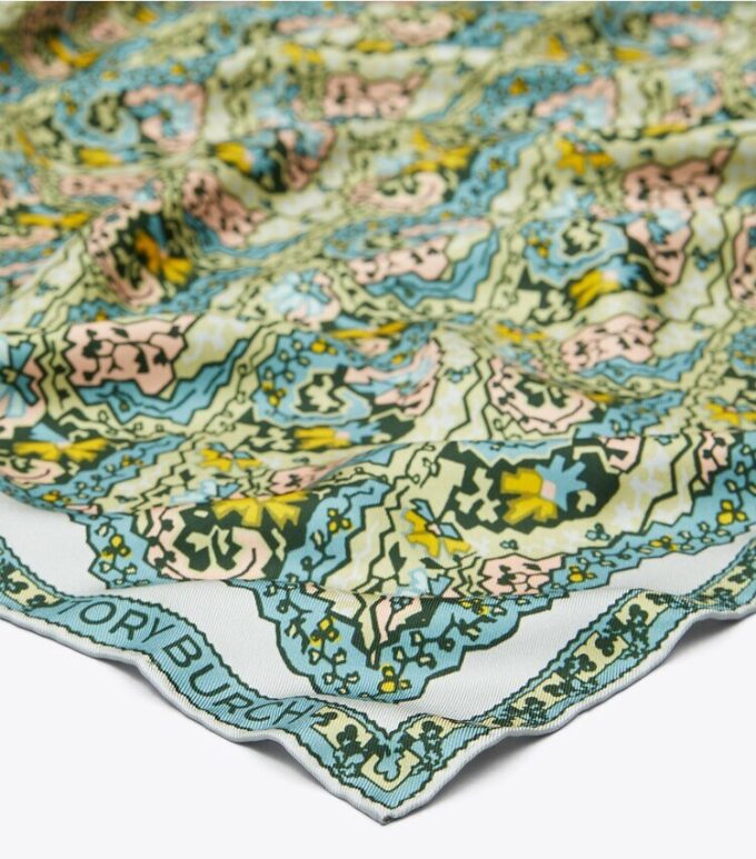 Drömlik paisley-silkescarf