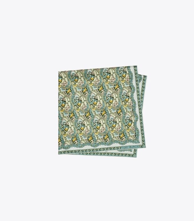 Drömlik paisley-silkescarf
