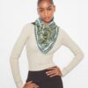 Drömlik paisley-silkescarf