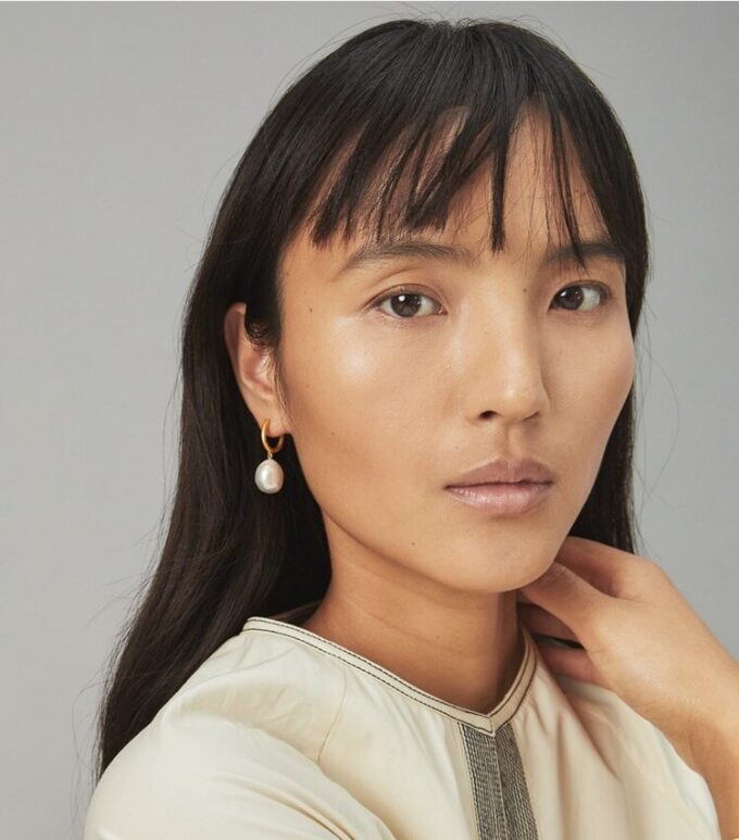 Eleanor Mismatch Hoop Earring Eleanor Mismatch Hoop Earring