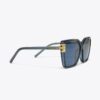 Eleanor Oversized Cat-Eye Solglasögon Eleanor Oversized Cat-Eye Solglasögon