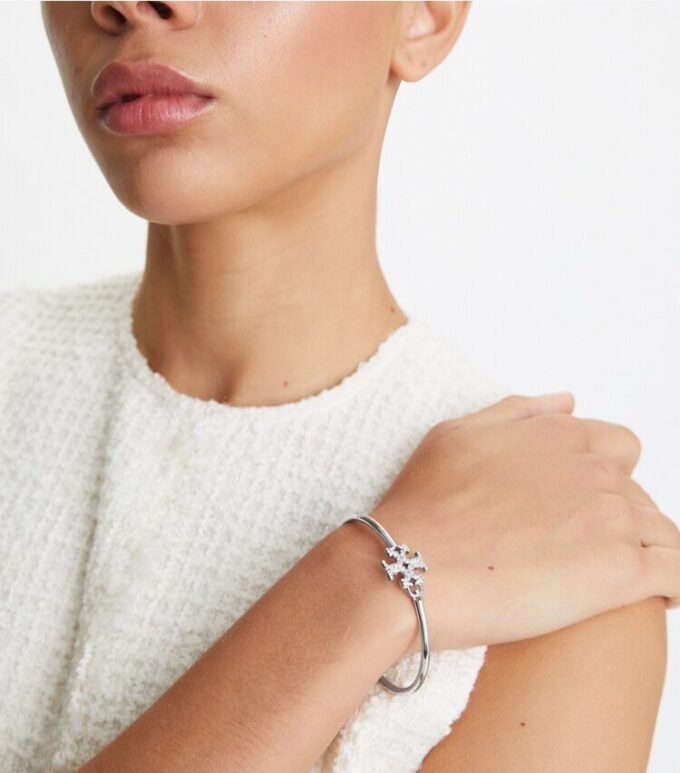 Eleanor Pavé-armband med gångjärn Eleanor Pavé-armband med gångjärn