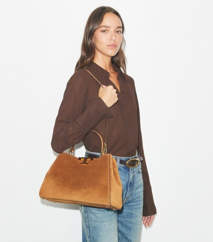 Eleanor Suede Satchel Eleanor Suede Satchel