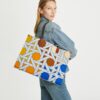 Ella Canvas Basketweave Tote Ella Canvas Basketweave Tote