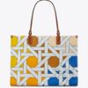 Ella Canvas Basketweave Tote Ella Canvas Basketweave Tote